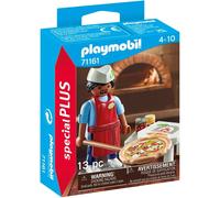 Cuisine enfant Playmobil Pizzaiolo Bleu 12x3,8x9,3 cm