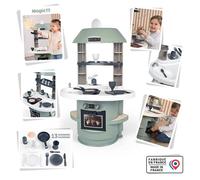 Cuisine enfant Smoby aux couleurs douces et au design épuré