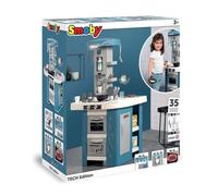Smoby Cuisine tech edition avec module électronique - Effets sonores et lumineux - 35 accessoires inclus - dès 3 ans