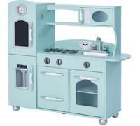 Cuisine Enfant Little Chef Dinette En Bois Verte Fille Garçon Jeux Td-11414m