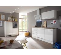 Cuisine équipée kitchenette Blanc Gabriel 290 CM respekta Premium