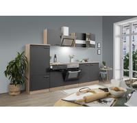 Cuisine équipée kitchenette Chêne Gris ,Merle 270 CM