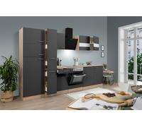 Cuisine Équipée Kitchenette En Chêne Gris Merle 300 CM Respekta