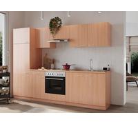 Cuisine équipée kitchenette Hêtre Gerda 270 CM respekta