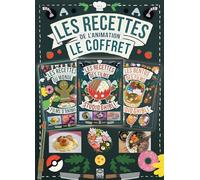 Cuisine et animation, coffret 3 livres