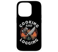 Cuisine et bûcheronnage Bûcherons en Plein air Expert culina Coque pour iPhone 14 Pro