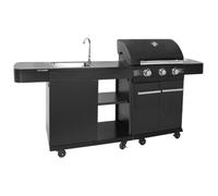 Cook'in Garden - Cuisine extérieure modulable FYRA - 3 brûleurs
