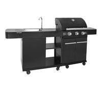 Cook'in Garden - Cuisine Extérieure Modulable Fyra - 3 Brûleurs