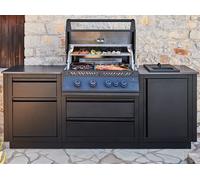 Cuisine extérieure Napoleon Oasis Compact avec barbecue BIG32 - Noire