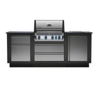 Cuisine extérieure Napoléon Oasis Compact avec barbecue Prestige 500 et 1 brûleur Sizzle Zone