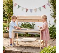 Cuisine Extérieure Pour Enfants En Bois Massif Bois Naturel TU
