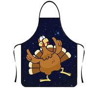 Cuisine Fantaisie Tablier de Cadeaux Drôles Réglables Créatifs Humour Homme Femme Personnalisé étanche pour Barbecue Fun Party Cuisine Gag Cadeau Humoristique Anniversaire Noel (A)