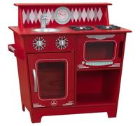 Cuisine jouet - KIDKRAFT - Rouge - Micro-ondes, four, évier, plaques de cuisson - Enfant 3 ans et plus