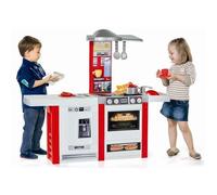 Molto Cuisinière jouet Master Kitchen Chef 2 modules – Rouge – 13 accessoires – 102 cm