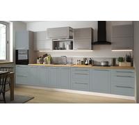 Cuisine Kvantum Intégrée 400cm Partie Coulisse Gris - Dust Mint 67145487
