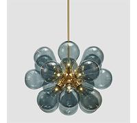 Cuisine luxe lustre lumière salon Loft fer Art décor intérieur éclairer verre décoratif Led lumières,Luxe
