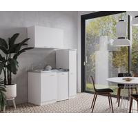 Cuisine Mini Cuisine Cuisine En Ligne Pantry Blanc Levin 130 Cm Respekta