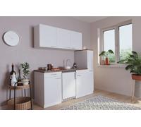 Cuisine Mini Cuisine Cuisine Simple Cuisine En L Blanc Luis 180 CM Respekta