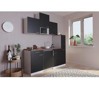 Cuisine Mini Cuisine Single Cuisine Blanc Noir Luis 180 CM respekta