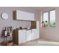 Cuisine Mini Cuisine Single Cuisine Chêne Blanc Luis 180 CM respekta