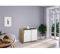 Cuisine Mini Cuisine Single Cuisine Pantry Chêne Blanc Levin 100 CM respekta