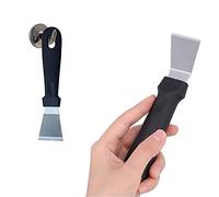 Cuisine Pelle, Grattoir à Glace, Grattoir Congelateur, Grattoir De Nettoyage, Pelle à Outils de Nettoyage, Acier Inoxydable avec Poignée en Plastique Grattoir de Cuisine, Noir