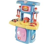 Cuisine Peppa Pig pour enfants - SMOBY - 18 mois et plus - 13 accessoires - Rose