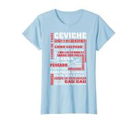 Cuisine péruvienne Chef Gourmand du Pérou - Pérou T-Shirt, Femme, Bleu Céleste, S