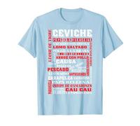 Cuisine péruvienne Chef Gourmand du Pérou - Pérou T-Shirt, Homme, Bleu Céleste, L