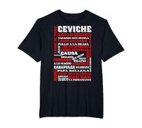 Cuisine péruvienne Chef Gourmand du Pérou - Pérou T-Shirt, Homme Grandes Tailles, Noir, 4X Tall