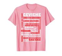 Cuisine péruvienne Chef Gourmand du Pérou - Pérou T-Shirt, Homme, Rose, 3XL