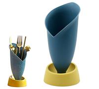 Cuisine Porte ustensiles Egouttoir Couverts - Panier Rangement multifonction en plastique, pour ranger les couteaux fourchettes cuillères, Peut être utilisé dans salle bain, pièces vivre