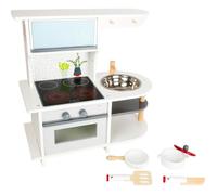 Cuisine pour enfant - 11159 - 6 pièces - Métal - Blanc - 3 ans - Mixte