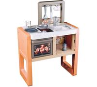 Cuisine pour enfant - Smoby - Modèle Vanille - Dès 3 ans - 11 Accessoires - Fabriqué en France - Four, Plaque de Cuisson, Évier