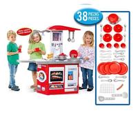 Cuisine pour enfants Molto Cook'n Play Electronic Nouvelle édition + Set de Cuisine