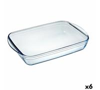Cuisine pyrex classic 4,6 litres bol 40,3 x 26,3 x 7,3 cm verre clair (6 pcs.)