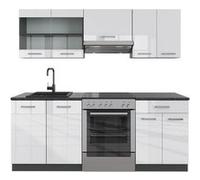 Cuisine R-Line 34999 Blanc brillant/Anthracite