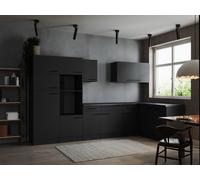 Cuisine Vide Bloc Cuisine D'Angle Gris Mat Oliver 340 X 172 CM Respekta