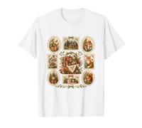 Cuisine Vintage Cottagecore Cozy Baking Day T-Shirt Graphique avec Valeur