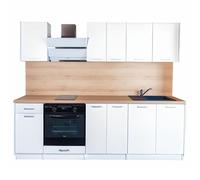 Cuisineandcie - Cuisine complète ECO Blanc 240 cm