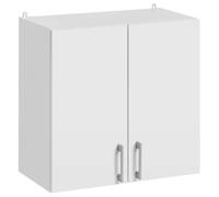 Cuisineandcie - Meuble haut de cuisine Eco Blanc 2 portes L 60 cm