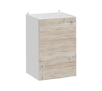 - Meuble haut de cuisine Eco Noyer Blanchi 1 porte L 40 cm