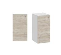 Cuisineandcie - Panneau DE Finition Noyer Blanchi pour Meuble Haut Cuisine ECO - Panneau Latéral, Joue de Finition 18mm, Couvre Le coté du Caisson
