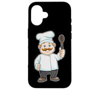 Cuisiner Cuisiner Toque de Chef Cuillère Coque pour iPhone 16