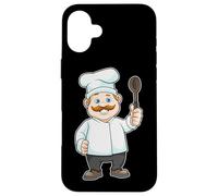 Cuisiner Cuisiner Toque de Chef Cuillère Coque pour iPhone 16 Plus