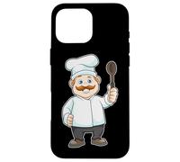 Cuisiner Cuisiner Toque de Chef Cuillère Coque pour iPhone 16 Pro Max