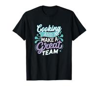 Cuisiner et Je Fais Une Excellente équipe pour Les cuisiniers à Domicile T-Shirt