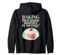 Cuisiner Parce Que Le Meurtre est Une Erreur (Déclaration de Funny Kitchen) Sweat à Capuche