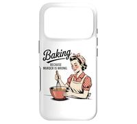 Cuisiner Parce Que Le Meurtre n'est Pas Une Erreur Funny Baking Coque pour iPhone 17 Pro