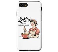 Cuisiner parce que le meurtre n'est pas une erreur Funny Baking Coque pour iPhone SE (2020) / 7 / 8